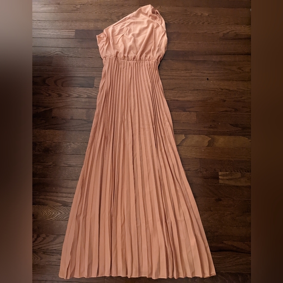 NWT BILLY J REVERSE GIANNA MAXI DRESS - TERRACOTTA - Picture 4 of 5